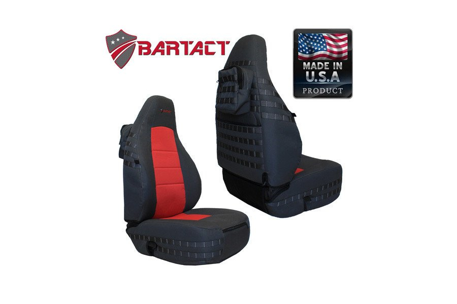 Jeep TJ 1997-2002 Bartact Front Seat Cover - Jeep Sahara 1997-2002 |  TJSC9702FPB|Northridge4x4