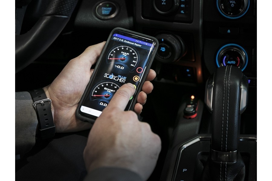 aFe Power SCORCHER BLUE Bluetooth Power Module - Bronco 2021+ 2.3L