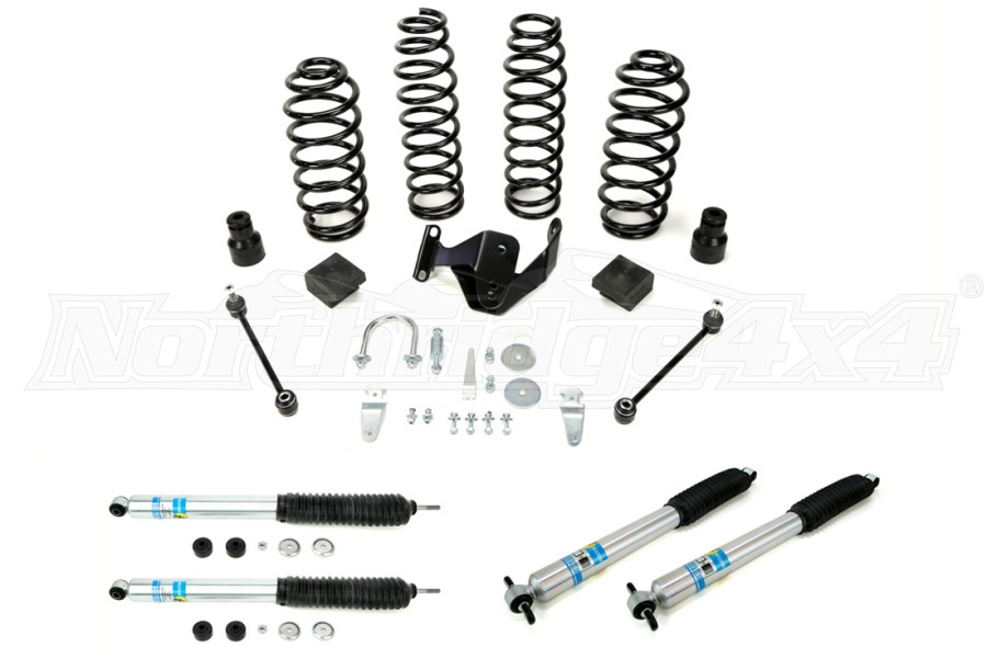 Jeep JK 4DR Teraflex Suspension 25in Jeep Lift Kit w Bilstein Shocks - Jeep  Unlimited Rubicon 2017-2018 | 1351000-BIL