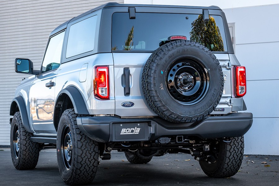 Borla Performance Cat Back Exhaust System - Touring Sound, for Automatic Transmission - 2021+ Ford Bronco 2.7L V6 AWD