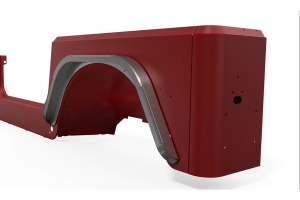 Motobilt Rear Double Arch 2in Fender Flare Set  - TJ