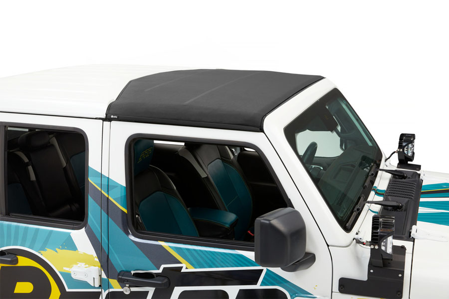Bestop Sunrider Soft Top for Hard Tops - Black Diamond - JT/JL