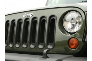 Mopar Grille Inserts - Black - JK