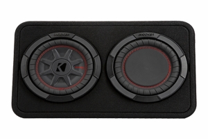 Kicker 8in CompRT 2 Ohm Subwoofer Enclosure 