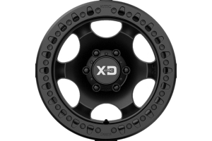 XD Series Wheels XD232 Satin Black Beadlock Wheel, 17X9 8X6.5  