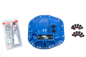 Dana 35 AdvanTEK Rear Differential Cover Kit Blue - JL