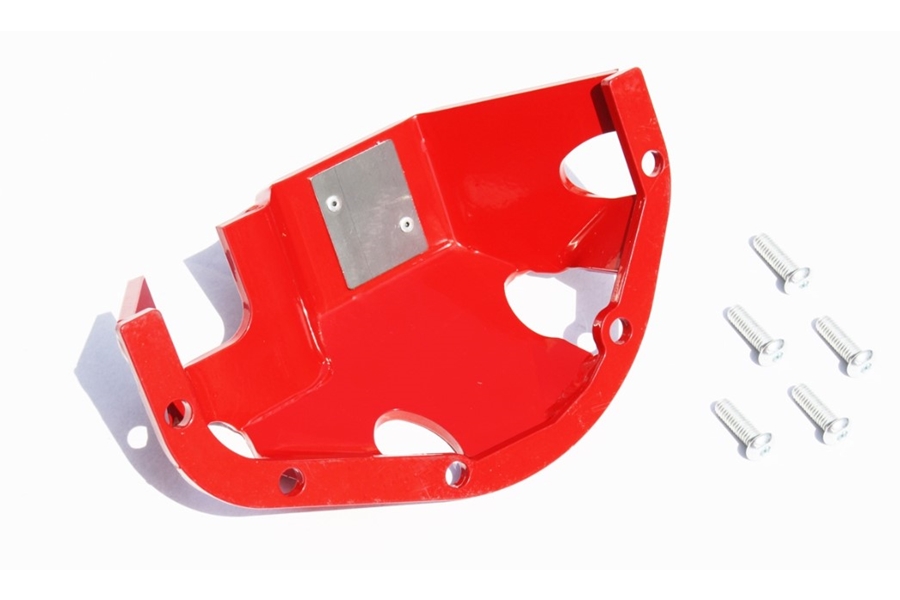 Rock Hard 4x4 D30 Front/Rear Hardhat Differential Cover - Red 