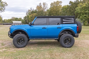 Rough Country Oval Nerf Step Bars - Bronco 4dr 2021+