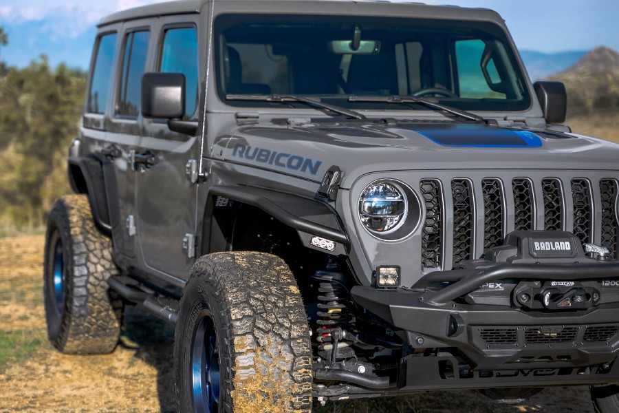 DV8 Offroad Spec Series Tube Fenders - JL