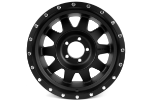 Method Race Wheels Standard Series Wheel 17x9 5x5 12mm Offset Matte Black - JT/JL/JK