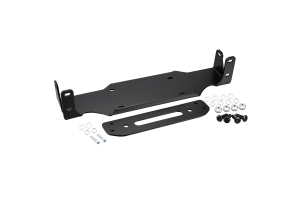 BullDog Winch Mount for OE Steel Winch Mount Bumper - JL 