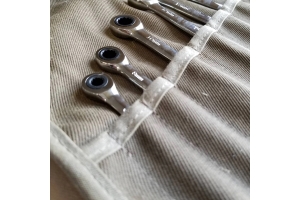 Last US Bag Co. Waximillion Tool Roll - Grey