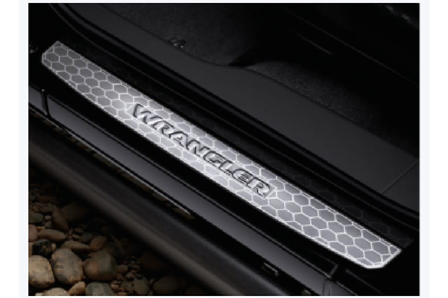 Jeep wrangler sill top guards