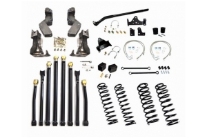 EVO Manufacturing 3in High Clearance Long Arm Lift Kit - JK 