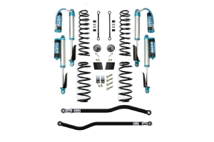 EVO Manufacturing 2.5 Enforcer Lift Kit Stage 1 PLUS w/SPEC King 2.5 Shocks w/Adjusters - JL 4xe