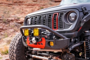 Motobilt Gladius Frame Chop Bumper w/ Bull Bar - Bare - JT/JL/JK