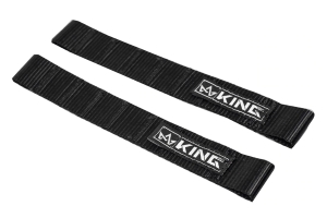 King 4WD Heavy Duty  Door Straps Adjustable - Pair - JL/JK/TJ/YJ