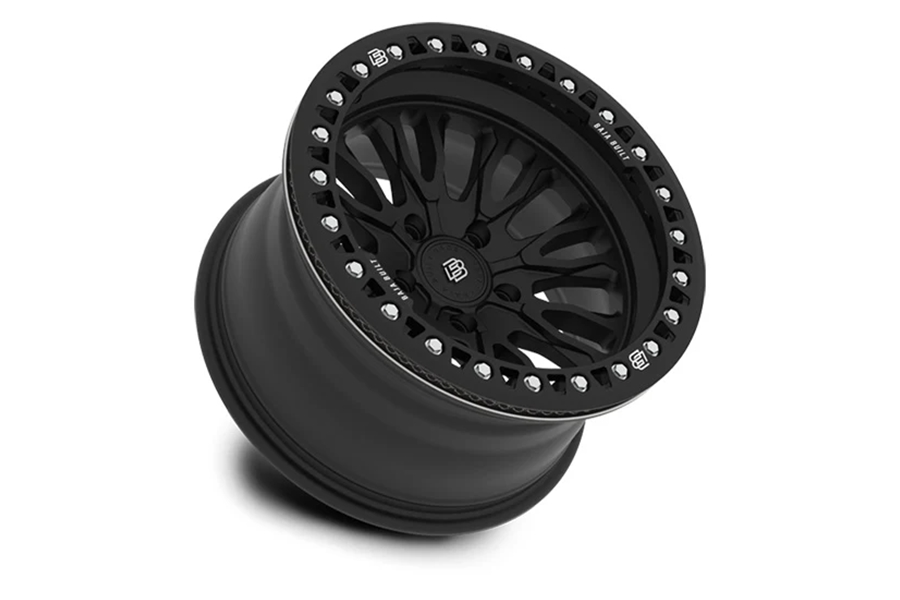 Baja Built RENEGADE Cast Beadlock Wheel, 17x9 5x5 -12mm - Black - JT/JL/JK