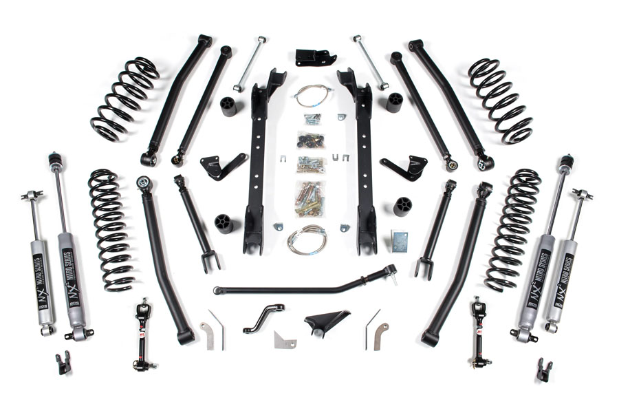 BDS Suspension 4.5in Long Arm Suspension Lift Kit w/ NX2 Nitro Shocks ( Part Number: 477H)