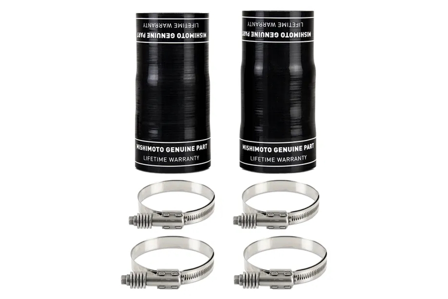 Mishimoto High Mount Intercooler Kit - Silver/Polished - Bronco 2021+ 2.3L