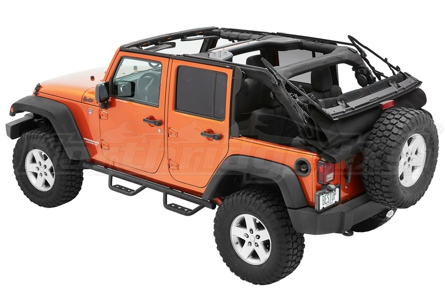 Jeep JK 4Dr Bestop Supertop Ultra Soft Top Black Twill Jeep Unlimited Rubicon 20072018 5472417