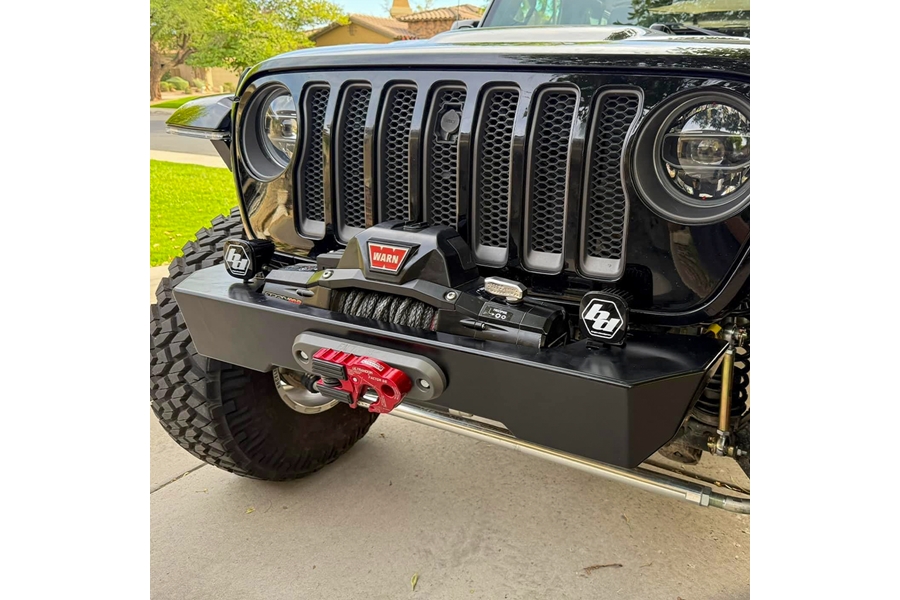 Savvy Offroad Krawler Lite Front Bumper, Bare - No Hoop  - JT/JL