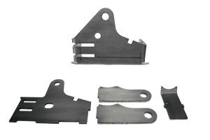 EVO Manufacturing HD Raised Track Bar Bracket - Front - JK