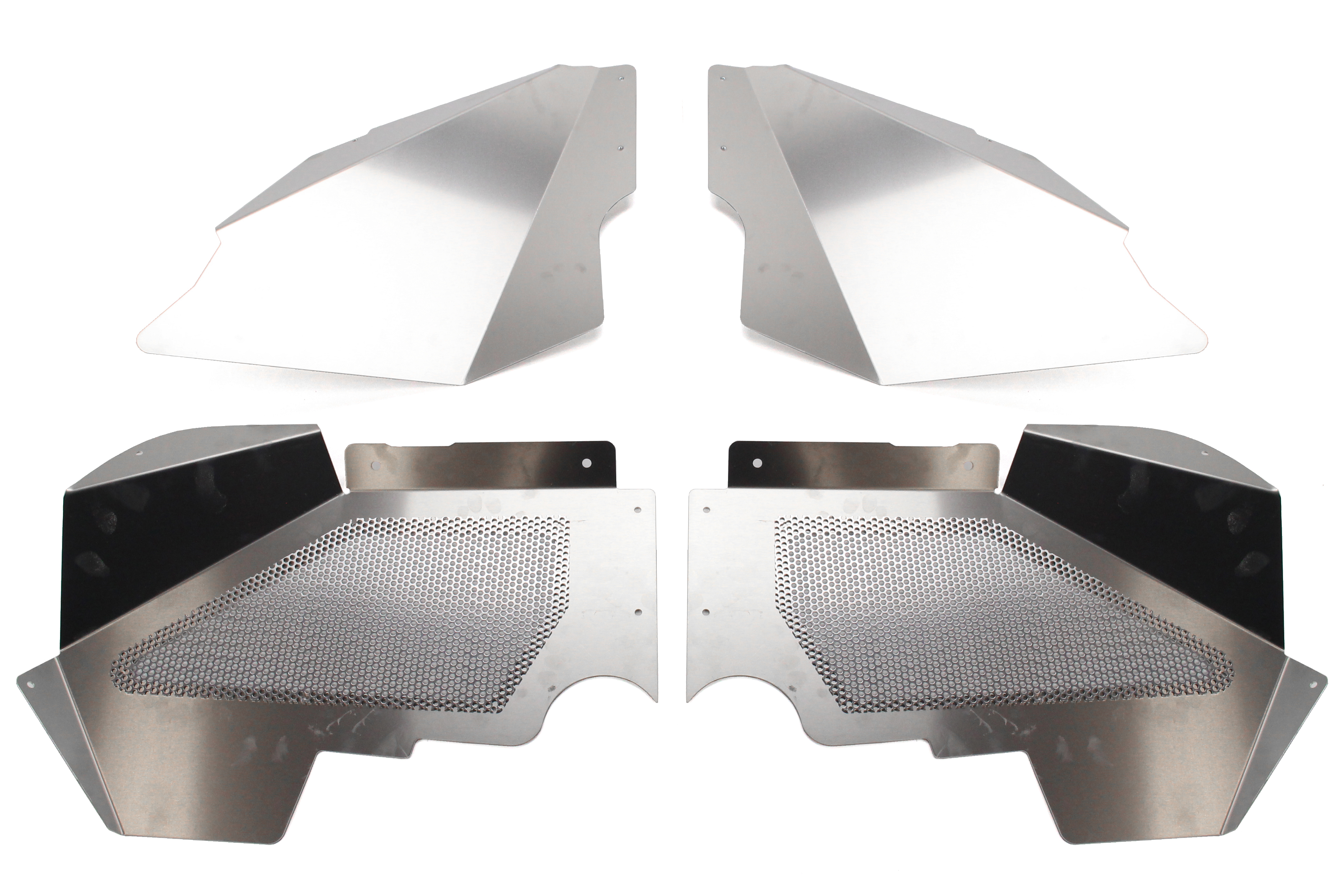 Crawler Conceptz Ultimate Series Aluminum Front Inner Fender Kit w/No Logo - JK