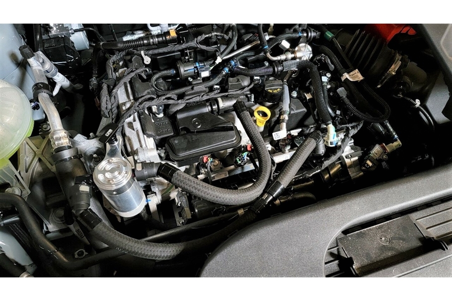 UPR Products Plug N Play Oil Catch Can - Satin - Bronco Sport 2021+ 1.5L