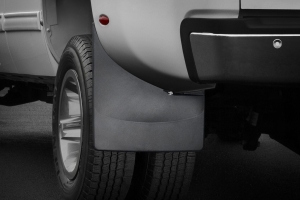 Weather Tech No Drill, Laser Measured, Custom Mud Flaps, Front Pair, Black - Bronco 2021