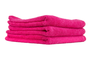 Chemical Guys Ultra Fine Microfiber Towels 3 Pack - Pink