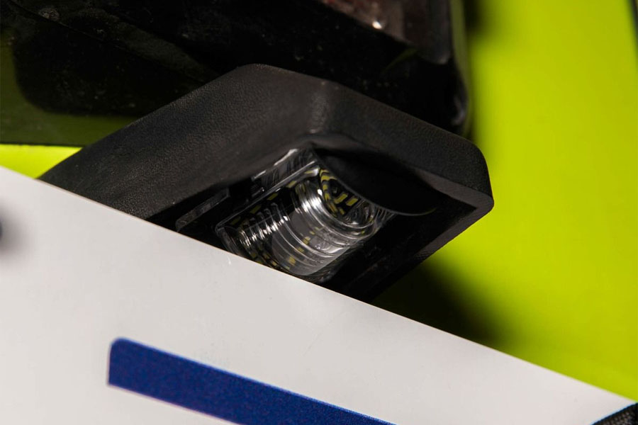 Form Lighting LED License Plate Light, Single - 2009+ JK
