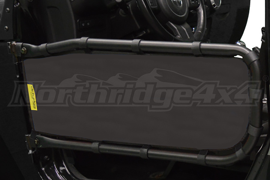 Jeep Jk 2dr Dirty Dog 4x4 Olympic Front Tube Door Screen Black