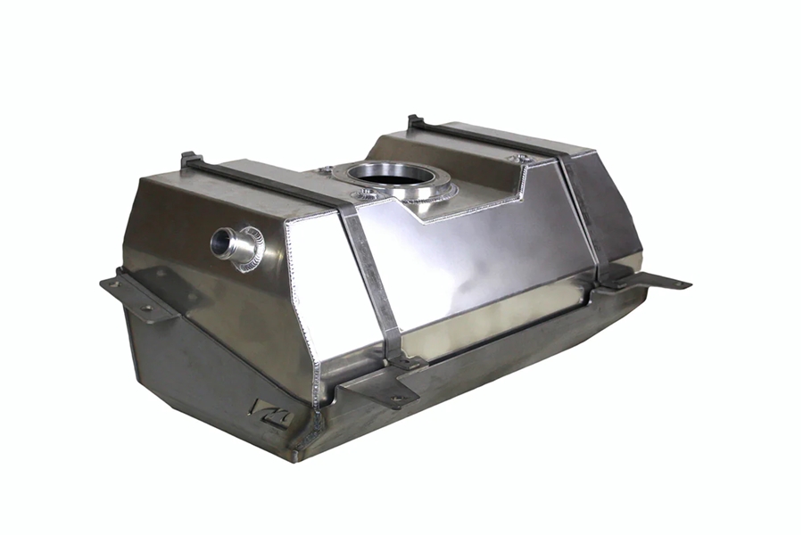 Motobilt Rear Fuel Tank and Skip Plate - Bare - JL