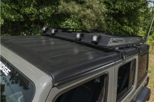 Rugged Ridge Roof Rack w/ Basket  - JL 4Dr