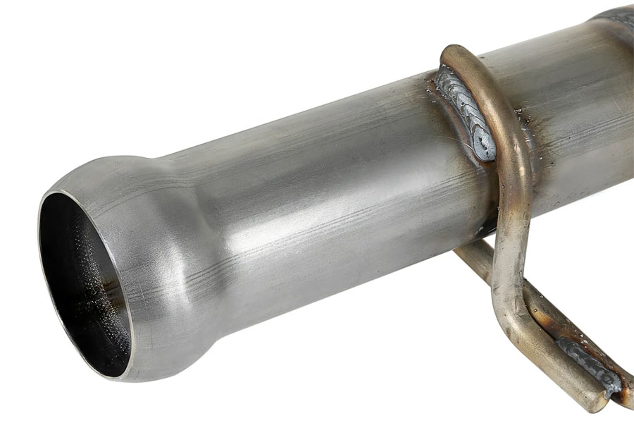 aFe POWER Twisted Steel 2-1/4in Y-Pipe - JT/JL 3.6L