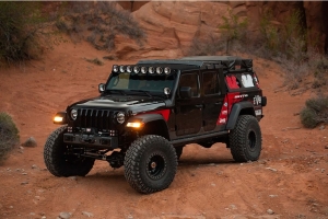 KC HiLiTES Gravity LED Pro6 50in Light Bar w/ Overhead Mount Brackets - JT/JL