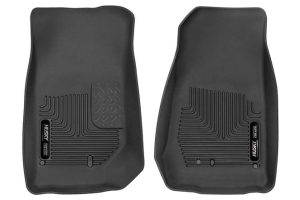 Husky Liners X-Act Front Floor Liners Black Front Row - JK