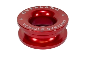Overland Vehicle Systems Recovery Ring 2.5in 10000 lb. Red w/ Storage Bag