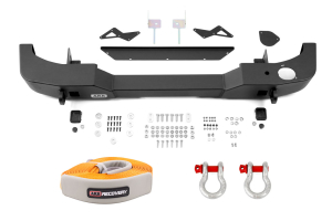 ARB Rear Bumper w/Snatch Strap and Shackles Kit  - JK