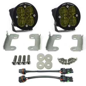 Baja Designs Squadron SAE Amber Fog Pocket Kits - JT Overland/JL Sahara