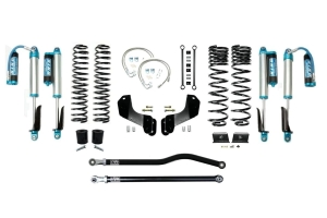 Evo Manufacturing 2.5in Enforcer Overland Stage 1 PLUS Lift Kit w/ Comp Adjuster Shocks - JT