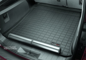 WeatherTech Extended Cargo Liner with Bumper Protector, Black - JK 15-18