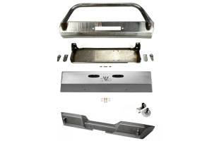 EVO Manufacturing Pro Series Front and Rear Bumper w/Front Skid Plate Package
