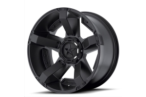 XD Series XD811 Rockstar II Series Wheel 20x9 5x4.5/5x5 30mm Offset Matte Black - CJ/YJ/TJ/LJ 