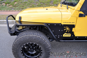 Poison Spyder DeFenders 3in Flare Front Set  - LJ/TJ