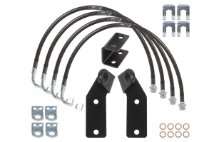 Carli Suspension Extended Brake Line Kit  - JK 07-17 4dr