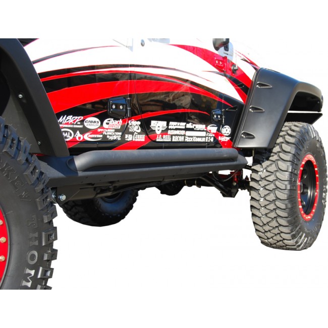 MBRP Off Camber Fabrications Rock Rails  - JK 4DR