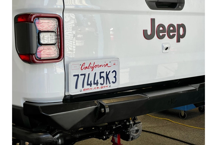 Evo Manufacturing Tailgate License Plate Relocation Bracket - Driver Side - JT