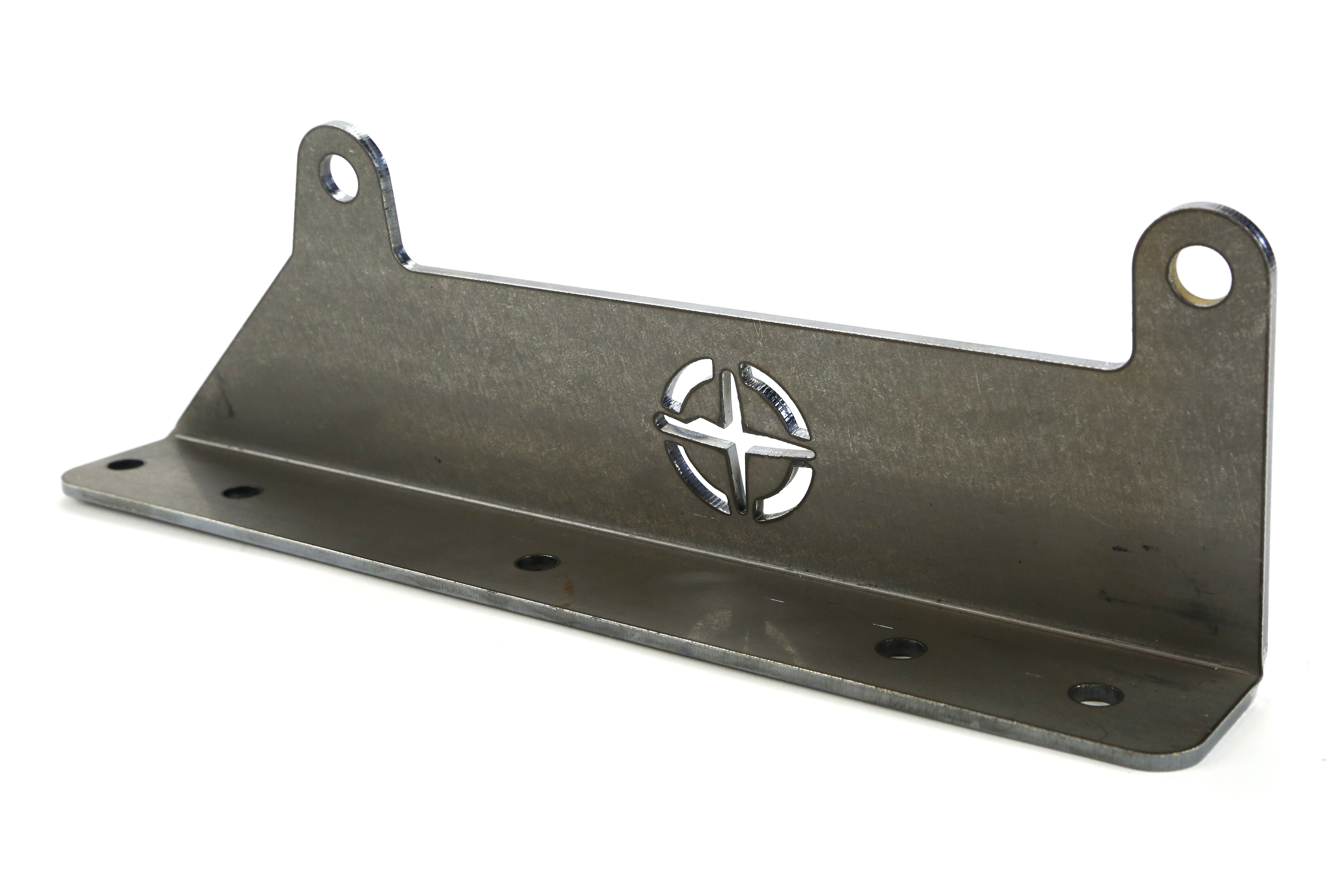 EVO Manufacturing Pro Series Offset Fairlead Light Mount - JK